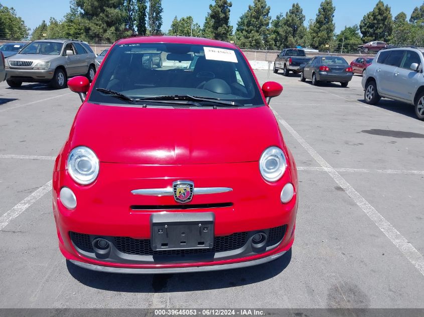 2015 Fiat 500 Abarth VIN: 3C3CFFFH9FT598570 Lot: 39645053