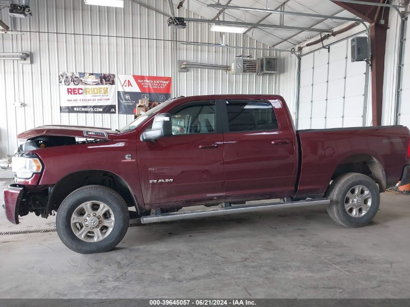 2023 Ram 3500 Big Horn 4X4 6'4 Box VIN: 3C63R3DL9PG521241 Lot: 39645057