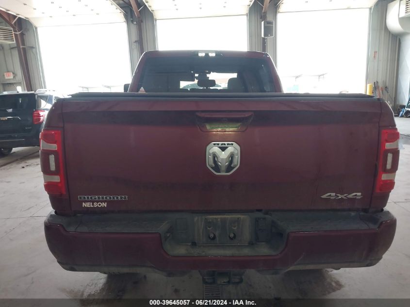 2023 Ram 3500 Big Horn 4X4 6'4 Box VIN: 3C63R3DL9PG521241 Lot: 39645057
