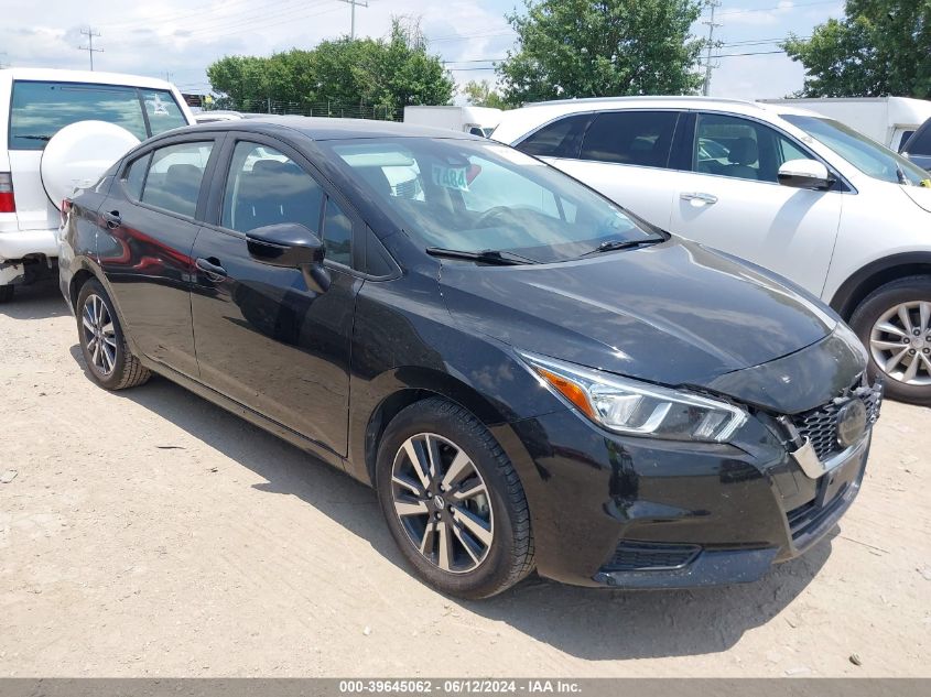 2021 Nissan Versa Sv Xtronic Cvt VIN: 3N1CN8EV3ML826869 Lot: 39645062