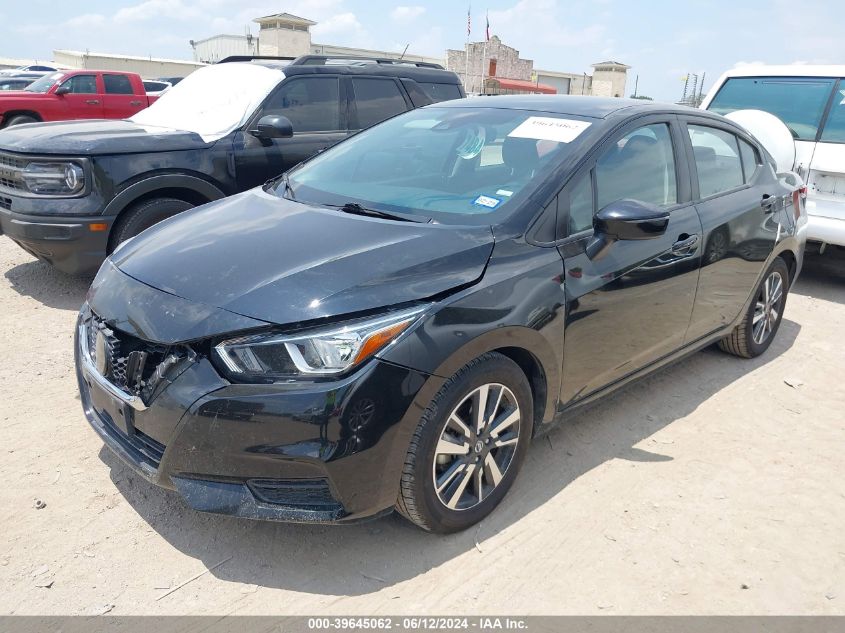 2021 Nissan Versa Sv Xtronic Cvt VIN: 3N1CN8EV3ML826869 Lot: 39645062