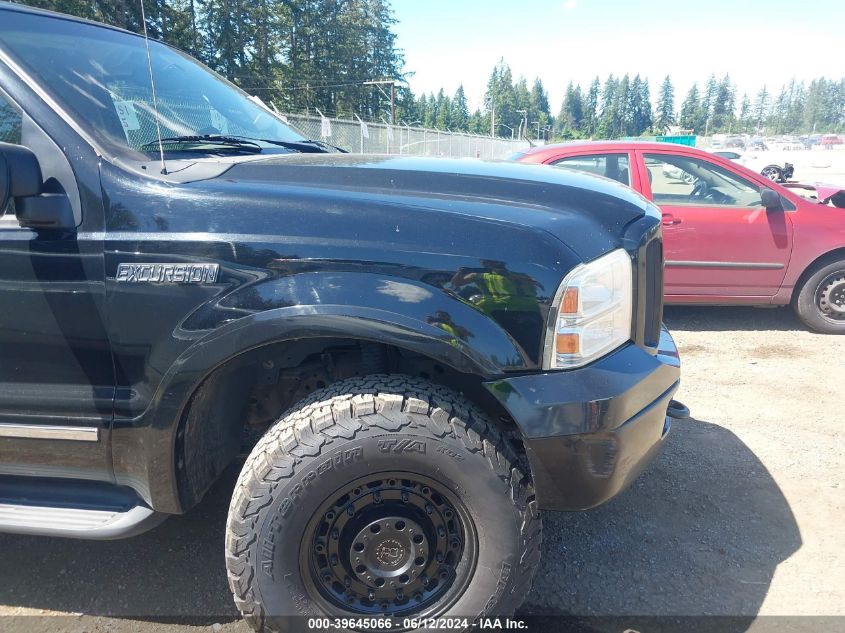 2005 Ford Excursion Limited VIN: 1FMNU43S05EB45804 Lot: 39645066