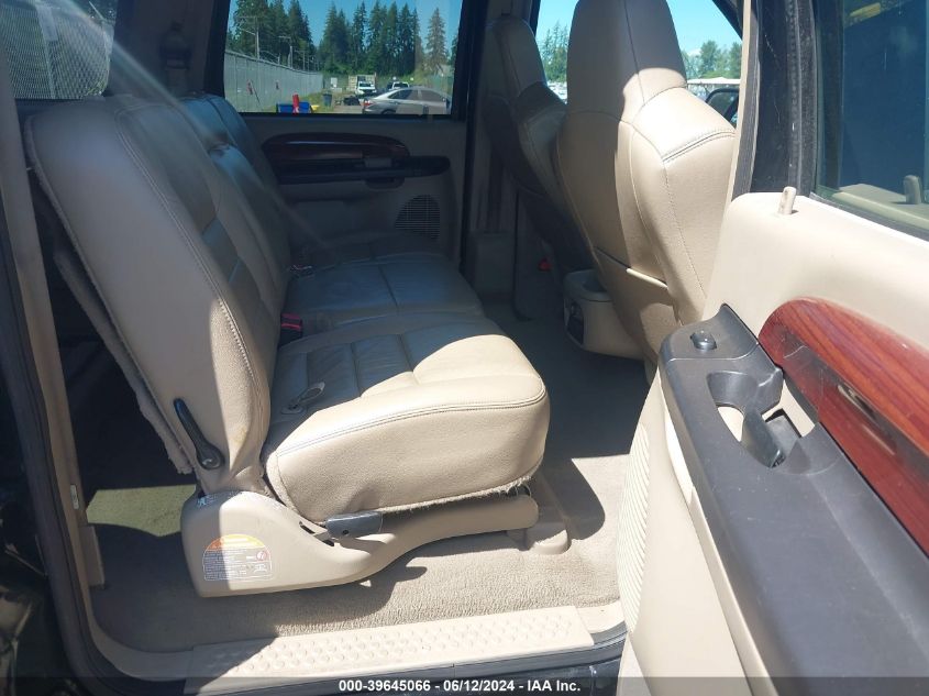 2005 Ford Excursion Limited VIN: 1FMNU43S05EB45804 Lot: 39645066