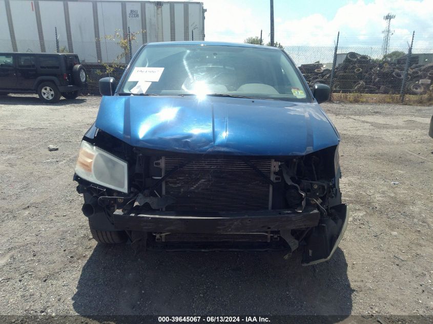 2010 Dodge Grand Caravan Se VIN: 2D4RN4DE0AR125399 Lot: 39645067