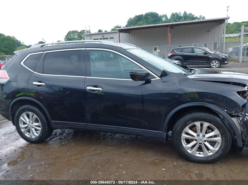 2016 Nissan Rogue Sv VIN: 5N1AT2MV7GC841055 Lot: 39645072