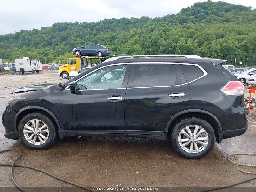 2016 Nissan Rogue Sv VIN: 5N1AT2MV7GC841055 Lot: 39645072