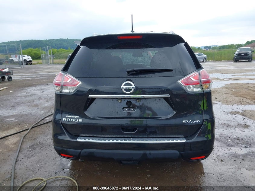 2016 Nissan Rogue Sv VIN: 5N1AT2MV7GC841055 Lot: 39645072