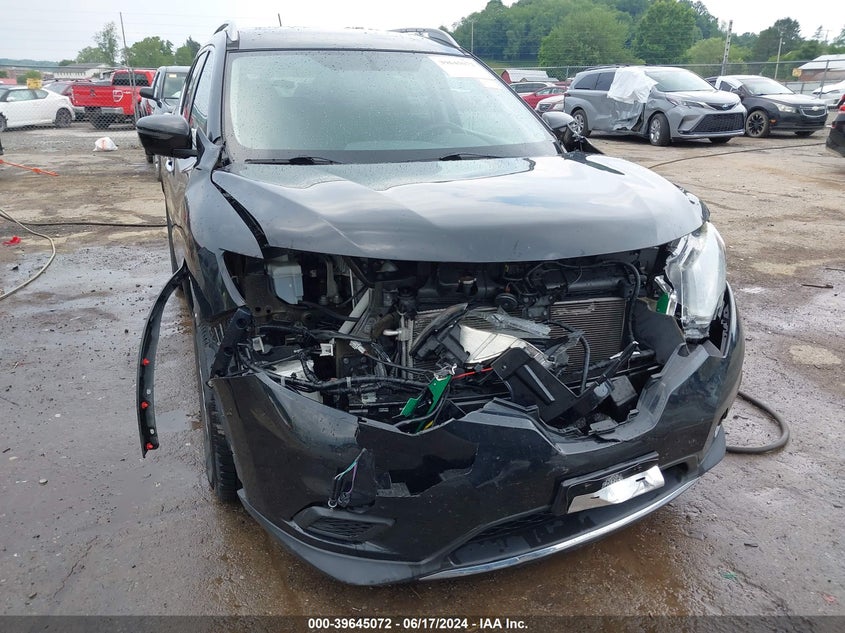2016 Nissan Rogue Sv VIN: 5N1AT2MV7GC841055 Lot: 39645072