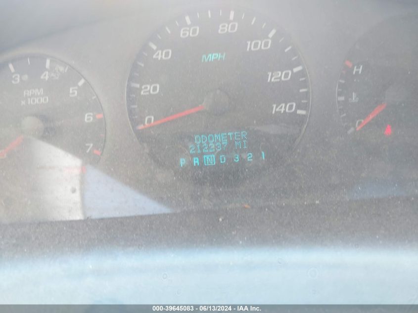 2008 Chevrolet Impala Ls VIN: 2G1WB55K589128370 Lot: 39645083