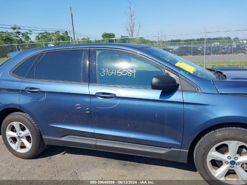 2018 Ford Edge Se VIN: 2FMPK3G97JBB20906 Lot: 39645089