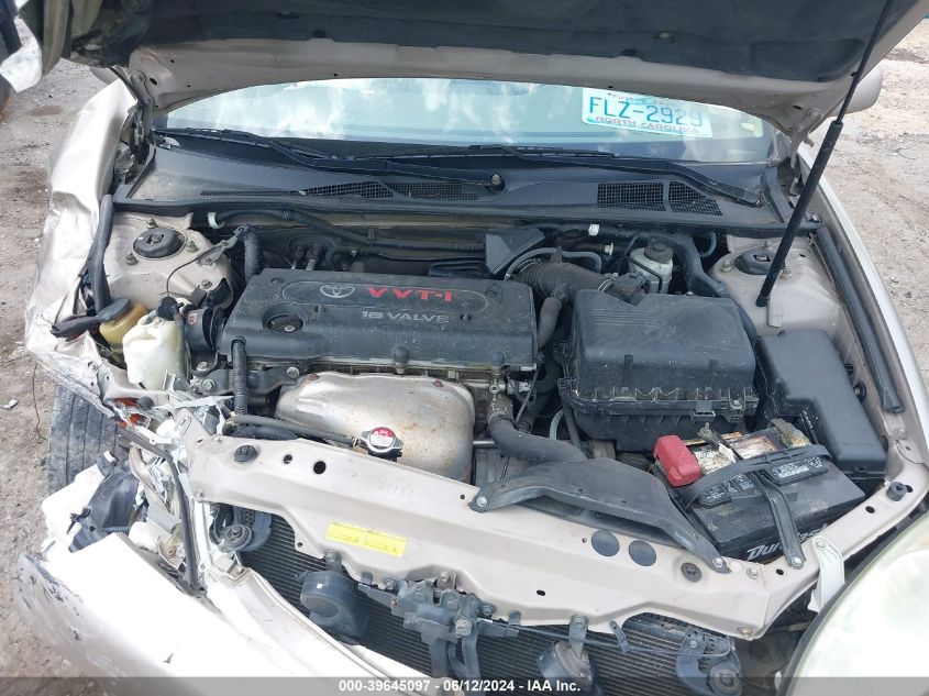 2003 Toyota Camry Le/Se/Xle VIN: 4T1BE32K834172408 Lot: 39645097