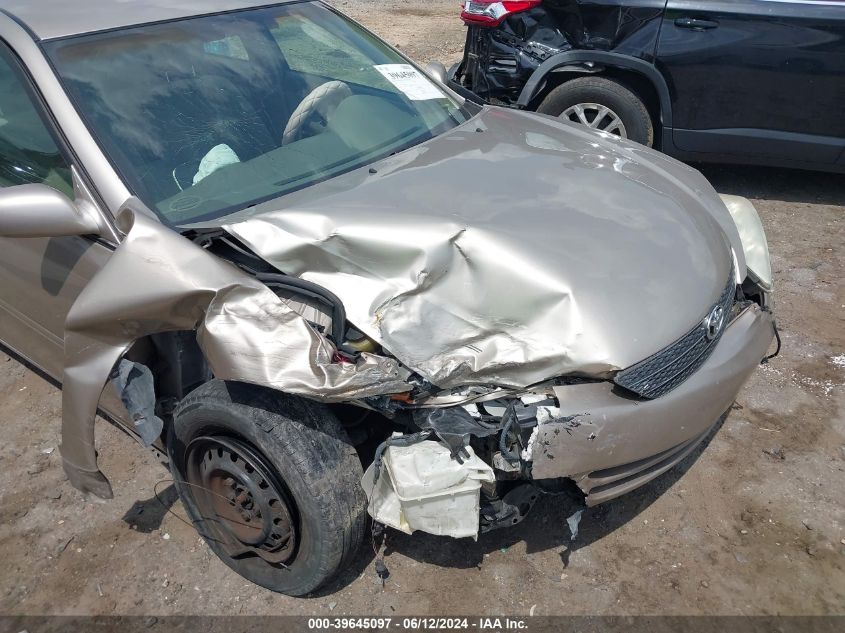 2003 Toyota Camry Le/Se/Xle VIN: 4T1BE32K834172408 Lot: 39645097