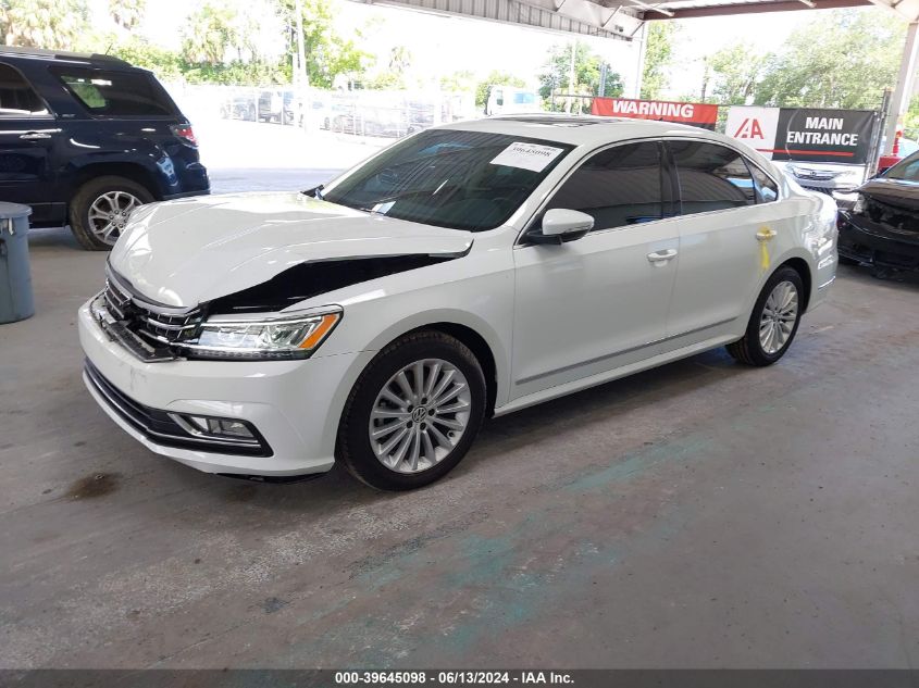 2017 Volkswagen Passat Se VIN: 1VWBT7A31HC000548 Lot: 39645098