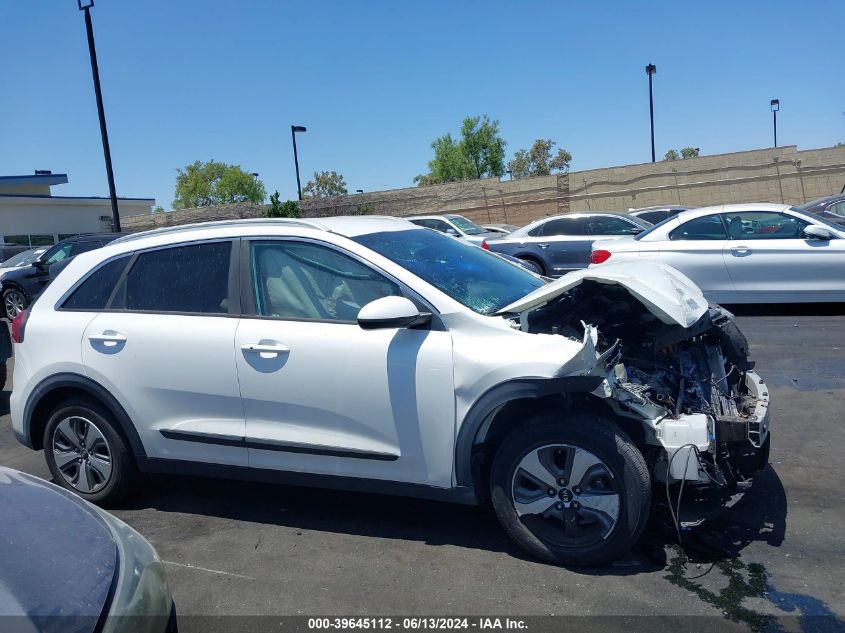 2019 Kia Niro Lx VIN: KNDCB3LC1K5246124 Lot: 39645112