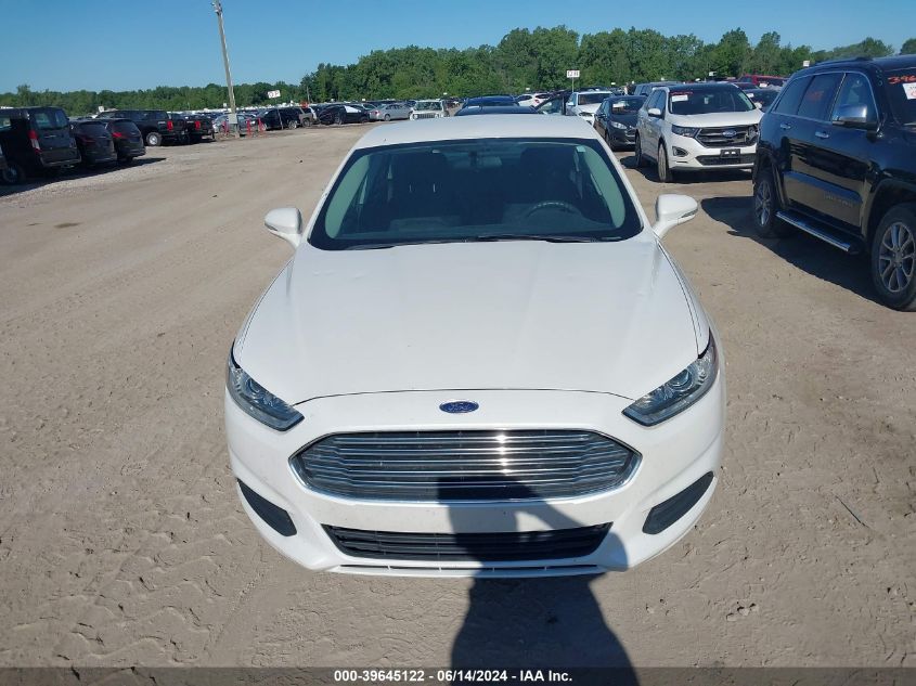 2016 Ford Fusion Se VIN: 1FA6P0H7XG5125159 Lot: 39645122