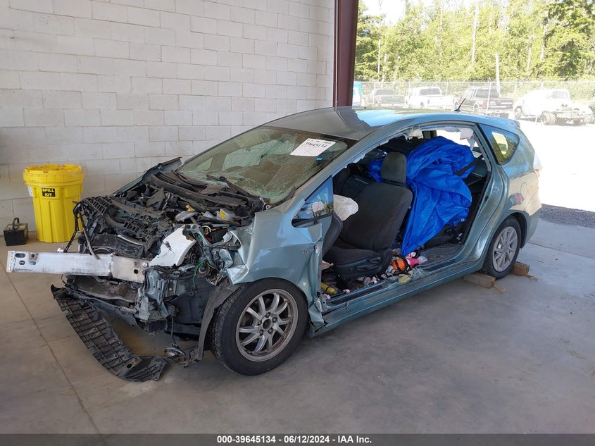 2014 Toyota Prius V Two VIN: JTDZN3EU4E3321003 Lot: 39645134