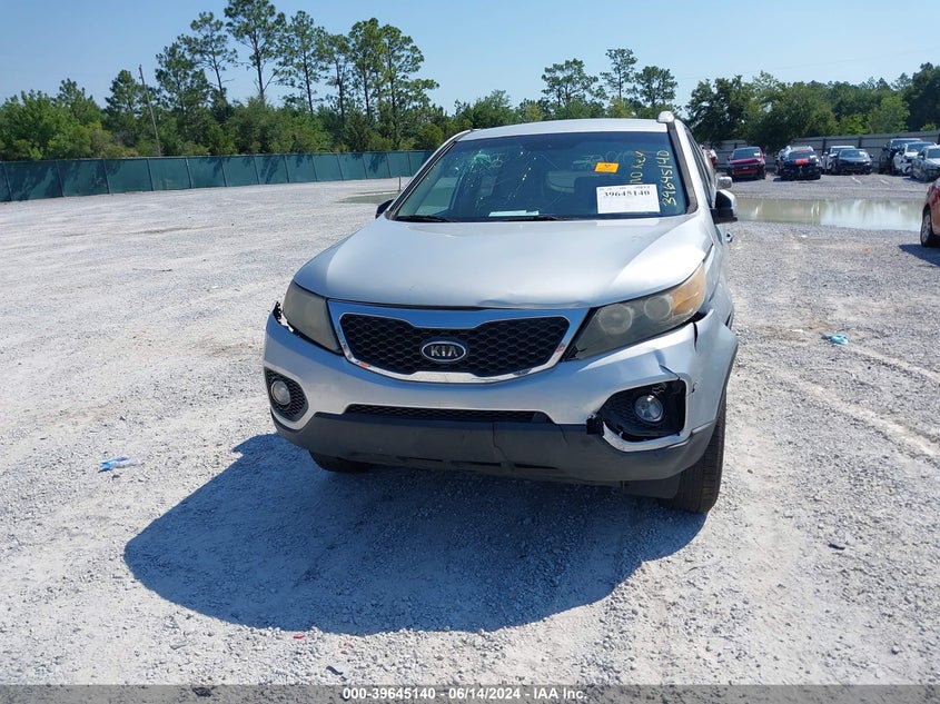 2011 Kia Sorento Lx VIN: 5XYKT4A15BG155977 Lot: 39645140