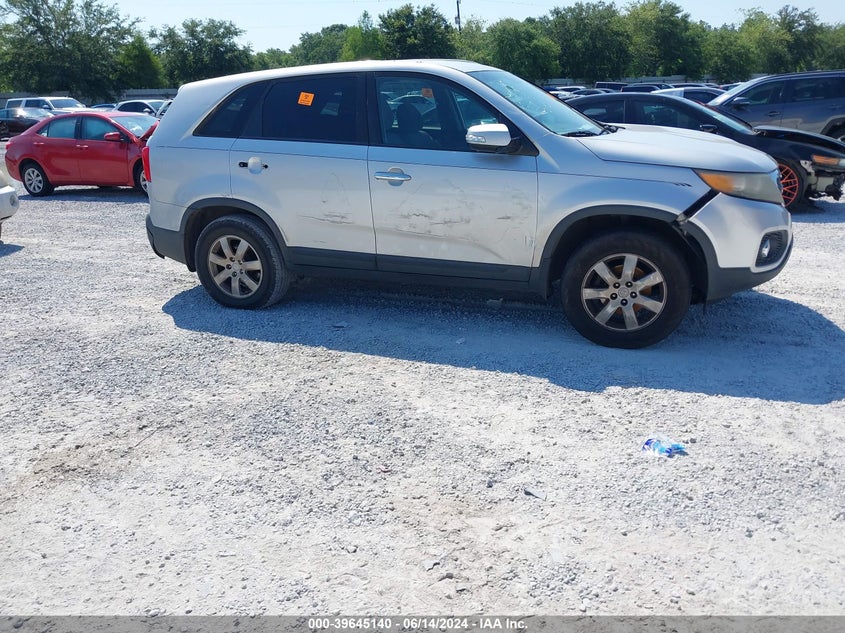 2011 Kia Sorento Lx VIN: 5XYKT4A15BG155977 Lot: 39645140