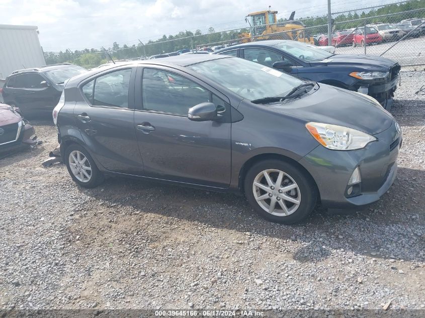 2014 Toyota Prius C Four VIN: JTDKDTB36E1061974 Lot: 39645166