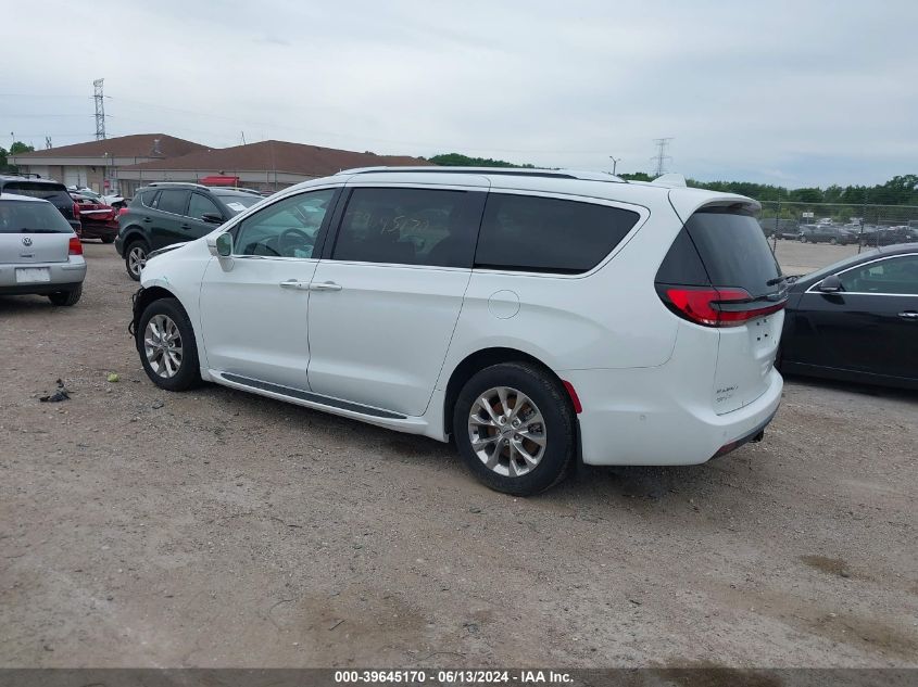 2021 Chrysler Pacifica Touring L Awd VIN: 2C4RC3BG5MR568024 Lot: 39645170