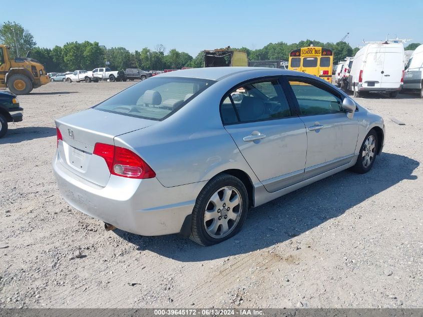 2008 Honda Civic Lx VIN: 2HGFA16568H357790 Lot: 39645172