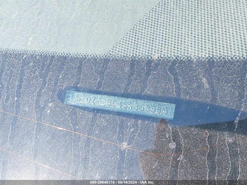 2005 Toyota Sienna Le VIN: 5TDZA23C45S358969 Lot: 39645174