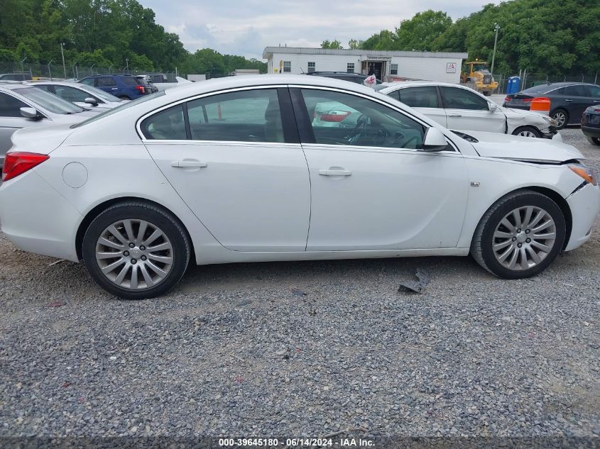 2011 Buick Regal Cxl Russelsheim VIN: W04GN5EC4B1104837 Lot: 39645180