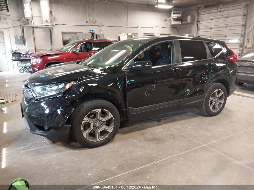 2019 Honda Cr-V Ex VIN: 7FARW2H5XKE038880 Lot: 39645181