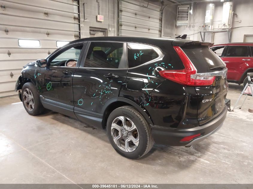 2019 Honda Cr-V Ex VIN: 7FARW2H5XKE038880 Lot: 39645181