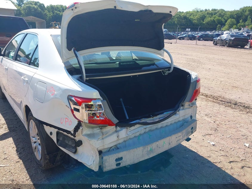 2013 Toyota Camry Le VIN: 4T1BF1FKXDU247123 Lot: 39645188