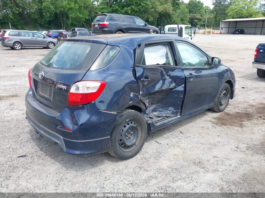 2010 Toyota Matrix VIN: 2T1KU4EE9AC364594 Lot: 39645189