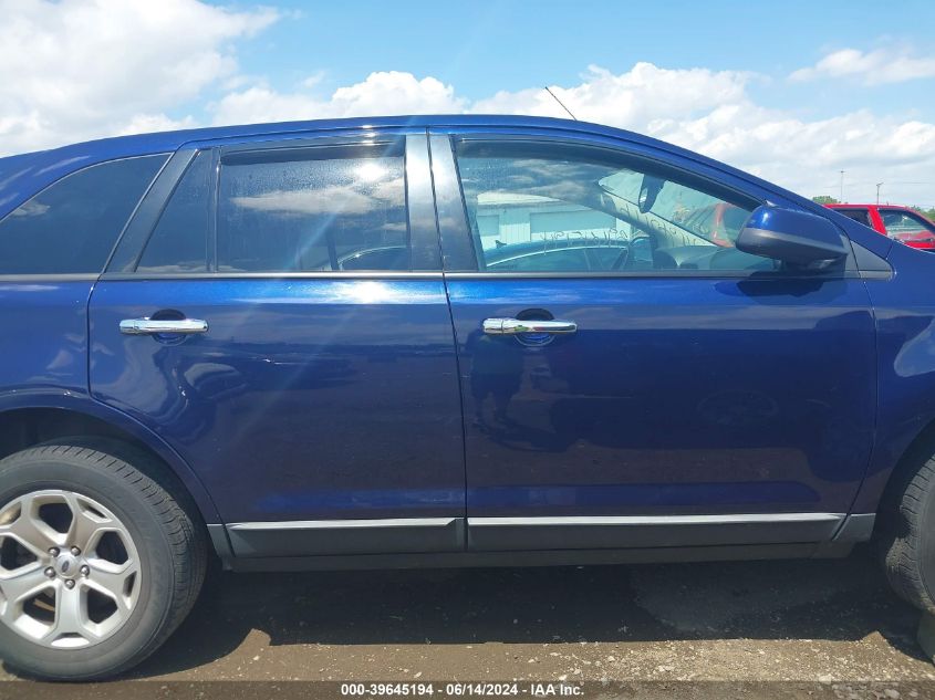 2011 Ford Edge Sel VIN: 2FMDK3JC2BBB43700 Lot: 39645194