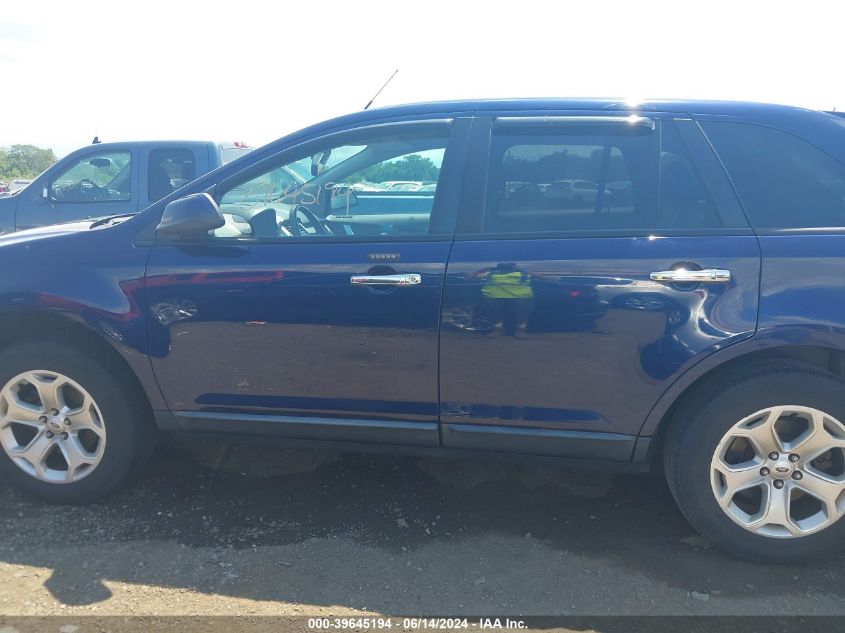 2011 Ford Edge Sel VIN: 2FMDK3JC2BBB43700 Lot: 39645194