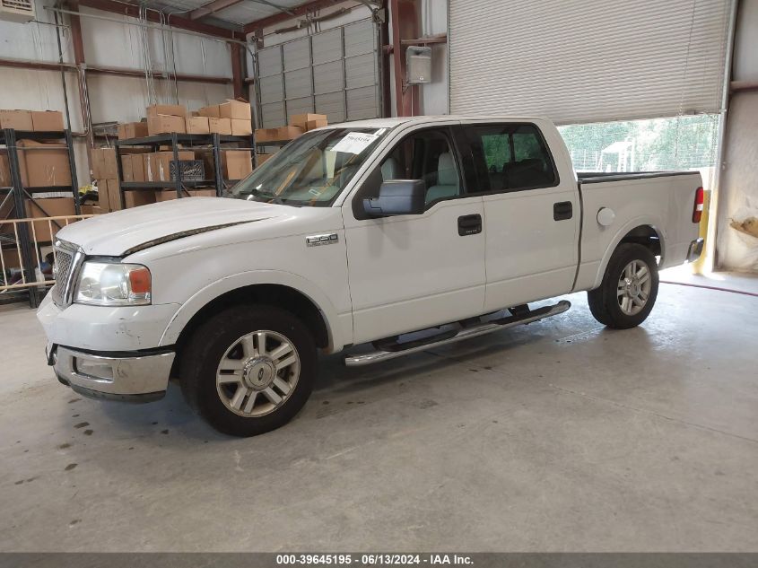 2004 Ford F-150 Lariat/Xlt VIN: 1FTPW12594FA17443 Lot: 39645195