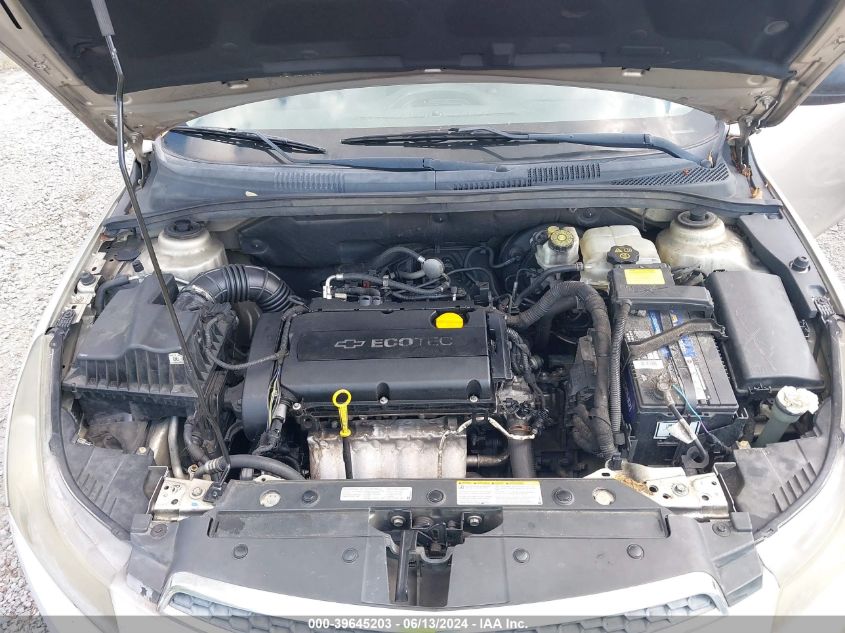 2013 Chevrolet Cruze Ls Manual VIN: 1G1PB5SH2D7287324 Lot: 39645203