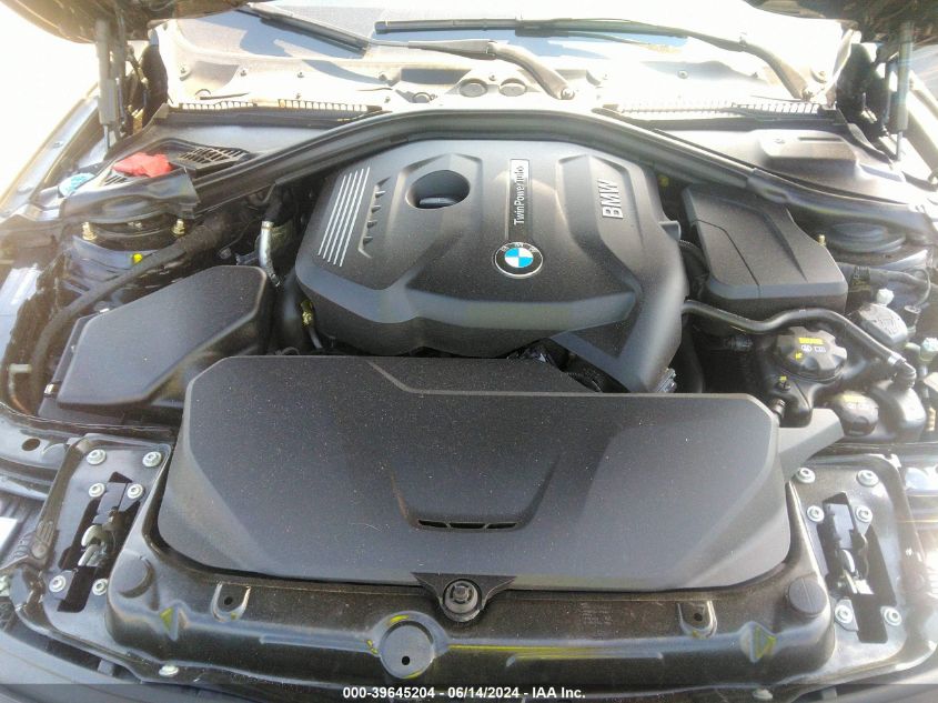 2017 BMW 330I xDrive VIN: WBA8D9G35HNU65543 Lot: 39645204