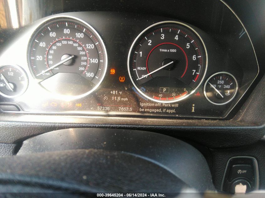 2017 BMW 330I xDrive VIN: WBA8D9G35HNU65543 Lot: 39645204