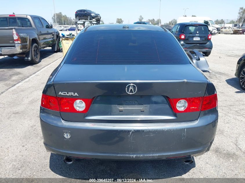 2006 Acura Tsx VIN: JH4CL96826C009228 Lot: 39645207