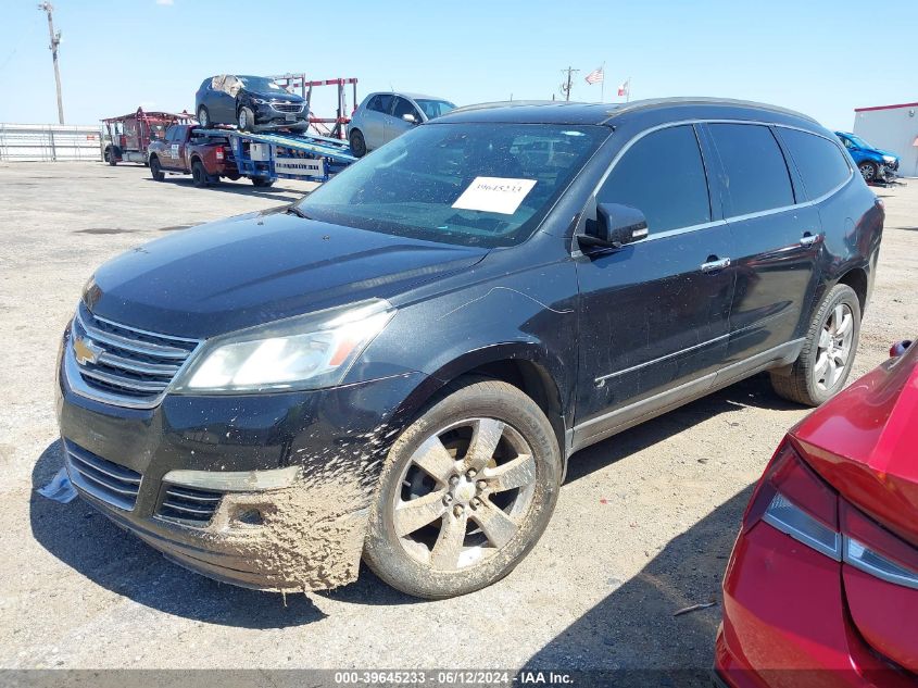 2014 Chevrolet Traverse Ltz VIN: 1GNKRJKD3EJ305084 Lot: 39645233