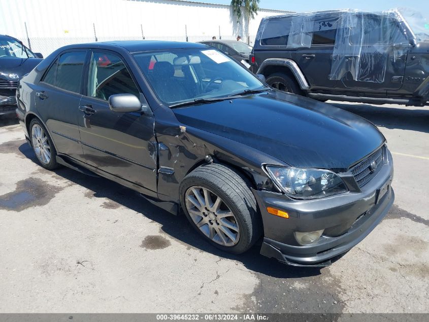 2003 Lexus Is 300 Base W/5-Speed Manual VIN: JTHBD192330079402 Lot: 39645232