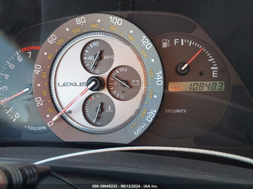 2003 Lexus Is 300 Base W/5-Speed Manual VIN: JTHBD192330079402 Lot: 39645232