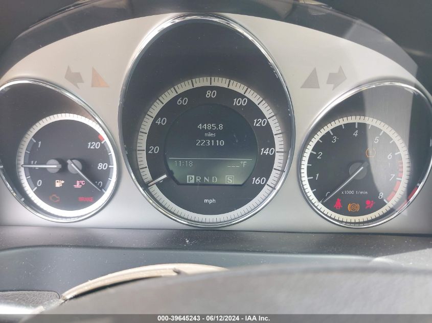 2009 Mercedes-Benz C 350 Sport VIN: WDDGF56XX9R074961 Lot: 39645243