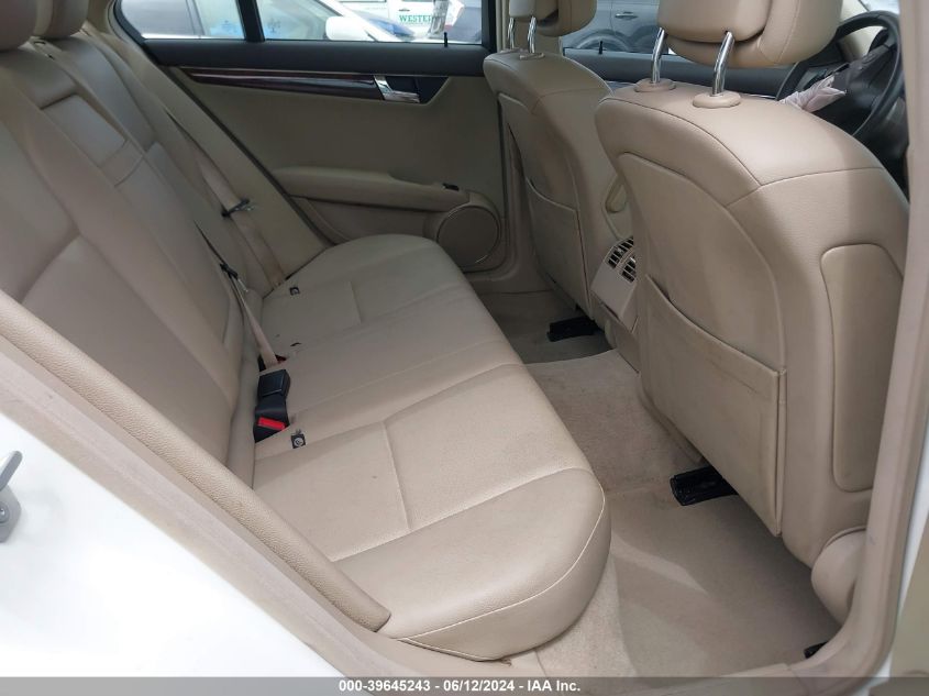 2009 Mercedes-Benz C 350 Sport VIN: WDDGF56XX9R074961 Lot: 39645243