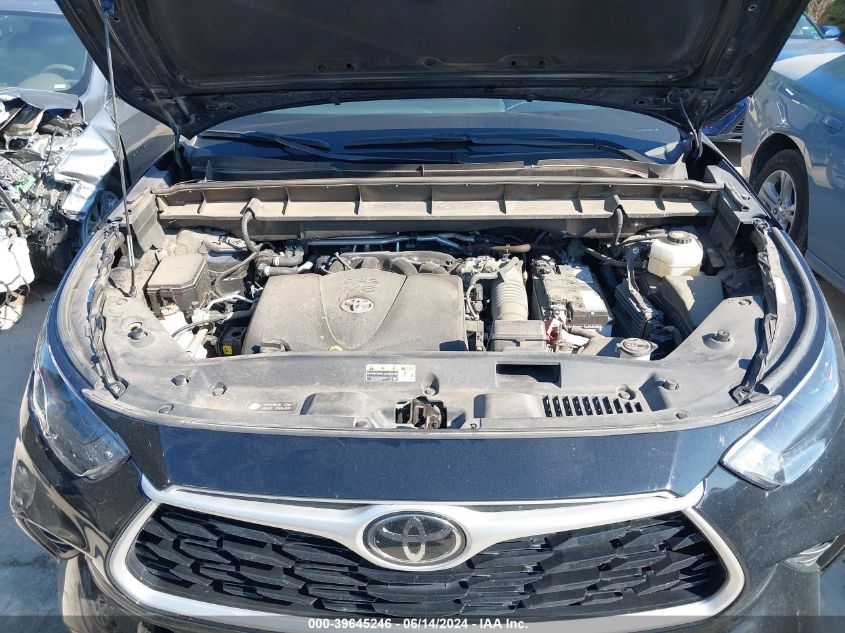 2022 Toyota Highlander Xle VIN: 5TDGZRBH5NS202297 Lot: 39645246