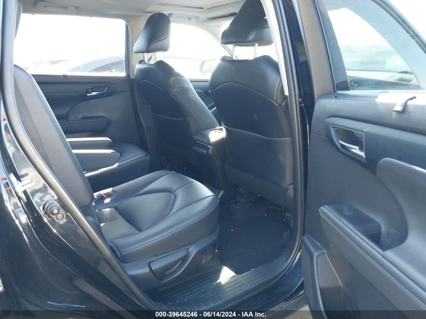 2022 Toyota Highlander Xle VIN: 5TDGZRBH5NS202297 Lot: 39645246