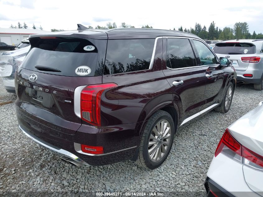 2020 Hyundai Palisade Limited VIN: KM8R5DHE0LU061065 Lot: 39645271