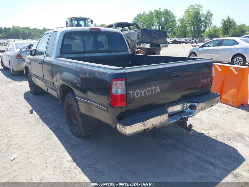 1996 Toyota T100 Xtracab VIN: JT4TN12D7T0024918 Lot: 39645280