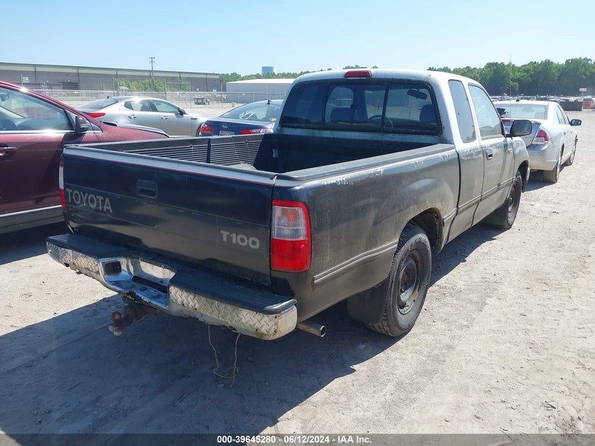 1996 Toyota T100 Xtracab VIN: JT4TN12D7T0024918 Lot: 39645280