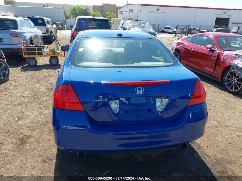 2006 Honda Accord 3.0 Ex VIN: 1HGCM66816A025365 Lot: 39645290