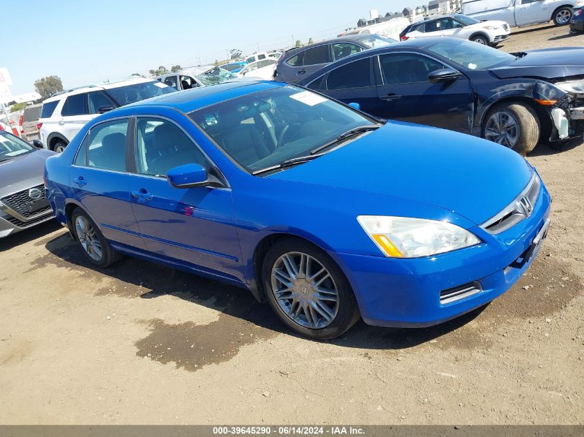 2006 Honda Accord 3.0 Ex VIN: 1HGCM66816A025365 Lot: 39645290